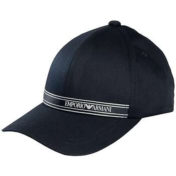 Emporio Armani  Schirmmütze Markenstreifenkappe günstig online kaufen