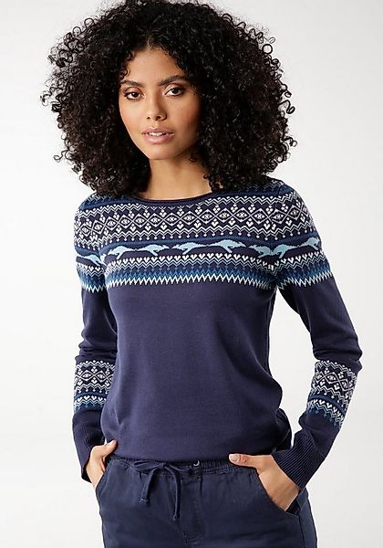 KangaROOS Norwegerpullover im winterlichen Design günstig online kaufen