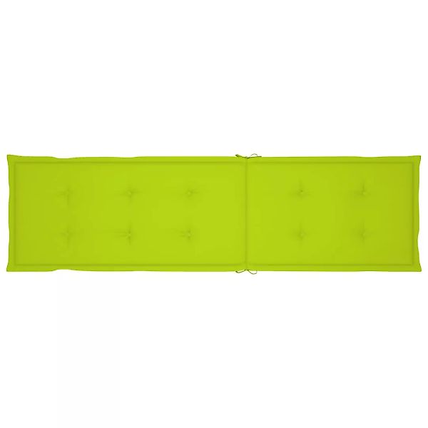 Liegestuhl-auflage Hellgrün (75+105)x50x4 Cm günstig online kaufen
