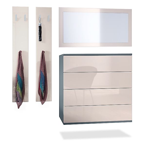 Vladon Garderoben-Set Horizon, (Garderoben-Set, bestehend aus günstig online kaufen