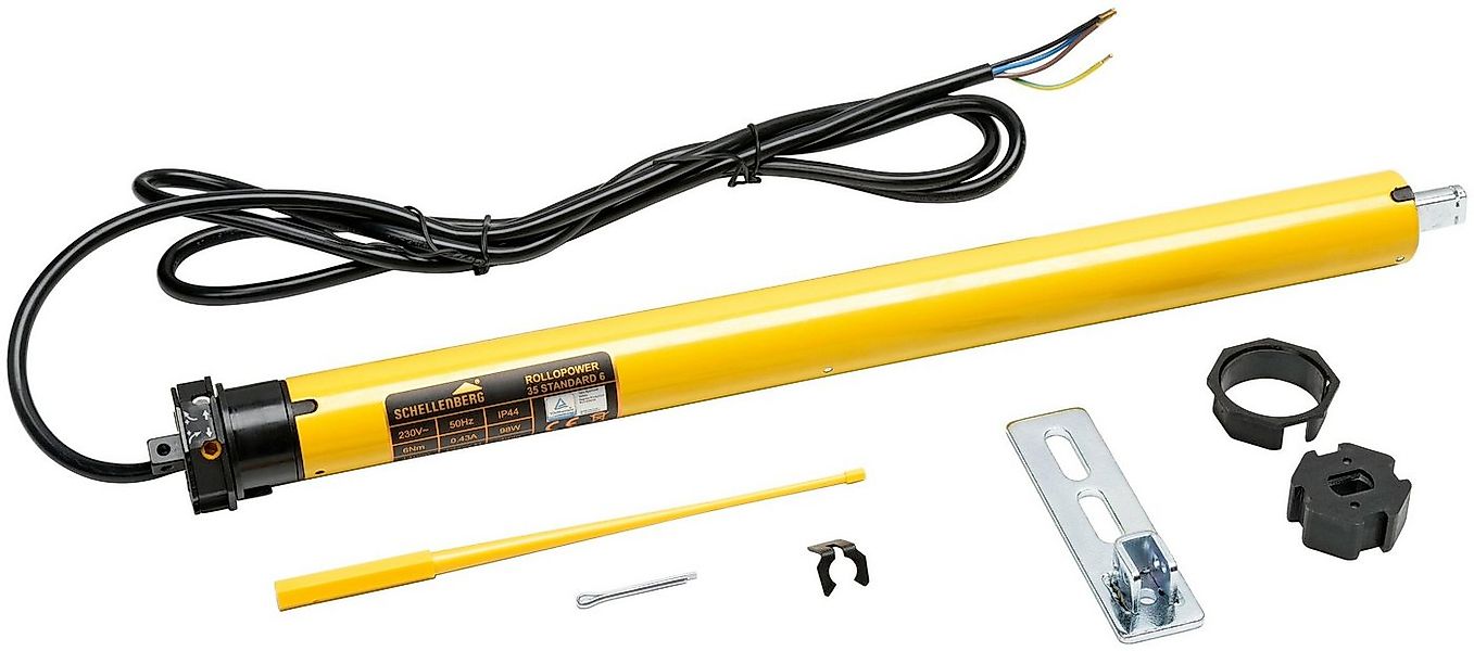 SCHELLENBERG Rollladenmotor Standard, Rohrmotor mit mechanischer Endlagenei günstig online kaufen