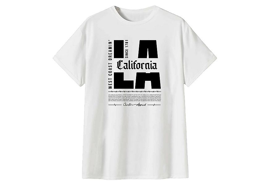 Banco T-Shirt Streetwear Herren - Los Angeles Rundhals günstig online kaufen