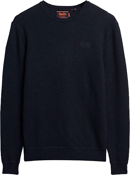 Superdry Rundhalspullover ESSENTIAL SLIM FIT CREW günstig online kaufen