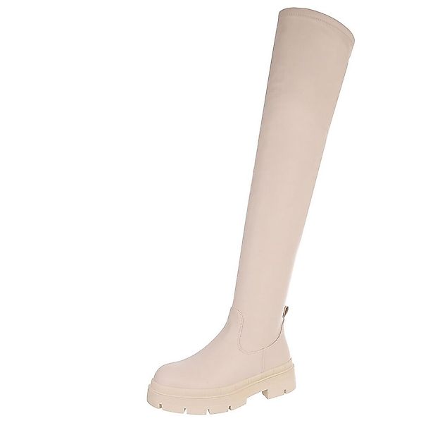 Ital-Design Damen Party & Clubwear Plateaustiefel (78059866) Blockabsatz Ov günstig online kaufen