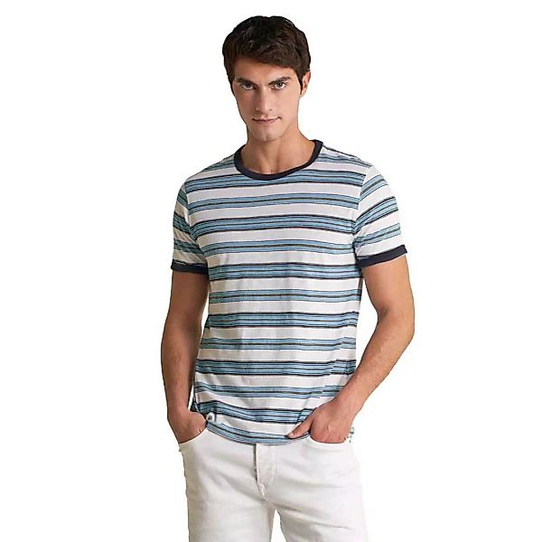 Salsa Jeans Allover-kurzarm-t-shirt XL White günstig online kaufen