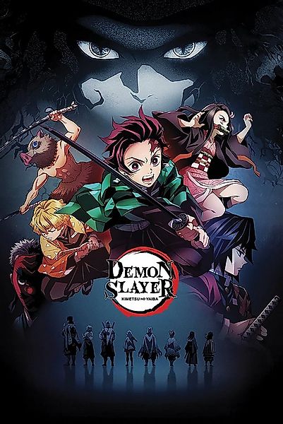 Grupo Erik Poster Demon Slayer Poster Kimetsu No Yaiba 61 x 91,5 cm günstig online kaufen