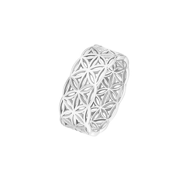 SCHOSCHON Silberring Damenring (Floral, Blume des günstig online kaufen