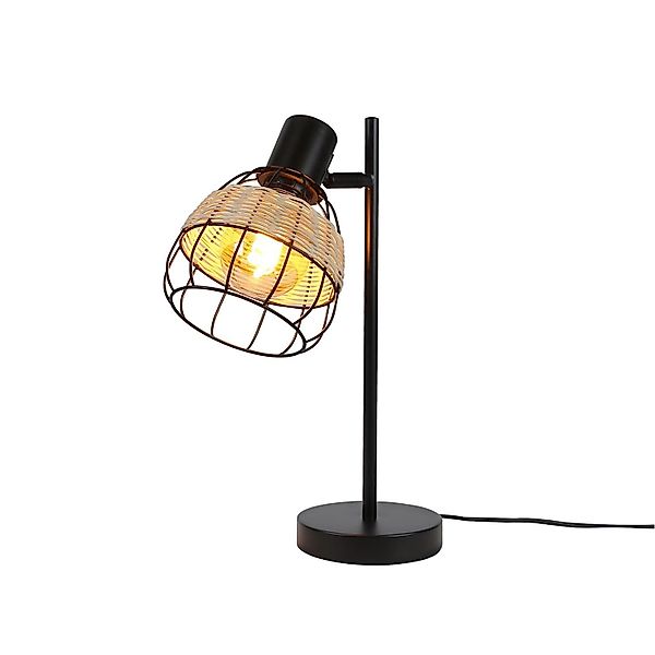 Nettlife Tischleuchte Schwarz Vintage E27 Landhaus günstig online kaufen