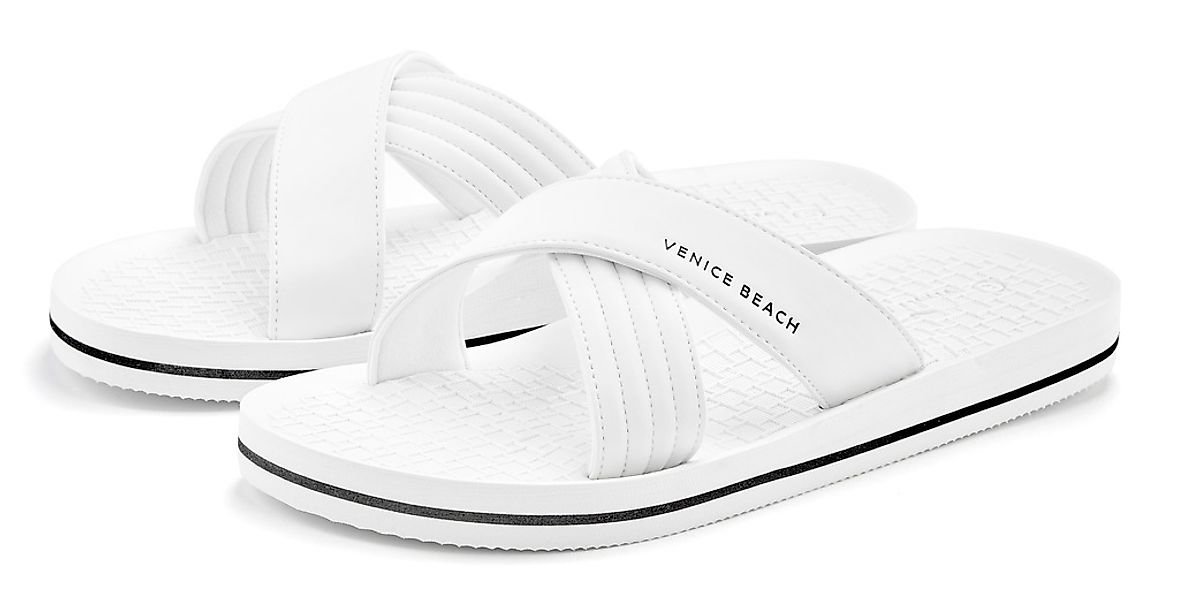 Venice Beach Badepantolette "Pantolette", Badeschuh, offener Schuh, Unisex günstig online kaufen