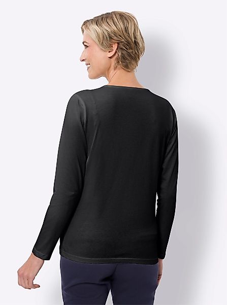 Classic Basics Rundhalsshirt "Rundhals-Shirt" 1 Stk. tlg. günstig online kaufen