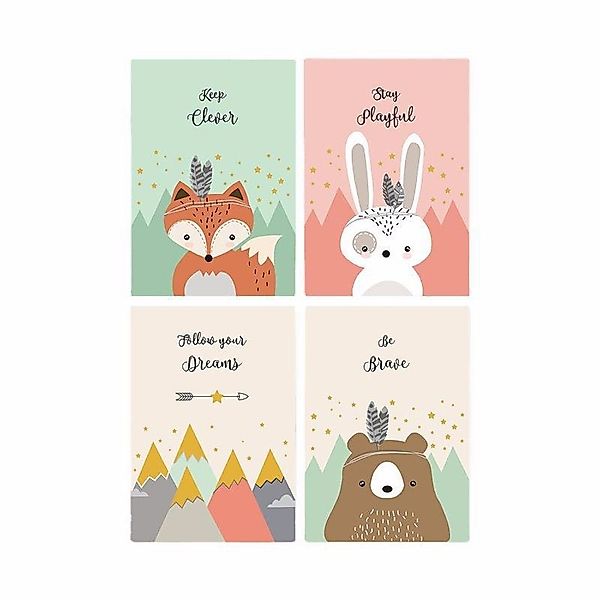Pippolipo Poster Bilder Babyzimmer Kinderzimmer Deko günstig online kaufen
