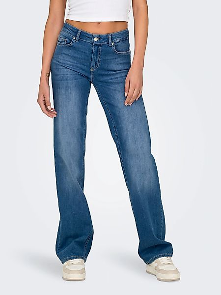 ONLY Straight-Jeans ONLBLUSH MID STRAIGHT DNM günstig online kaufen