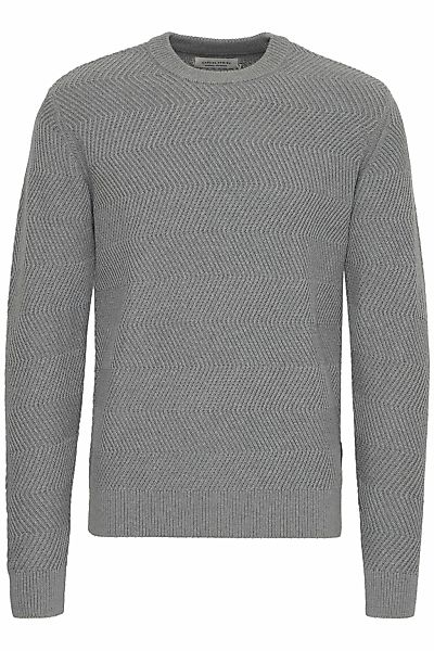 Casual Friday Strickfleece-Pullover "Strickpullover CFKARL structured crew günstig online kaufen