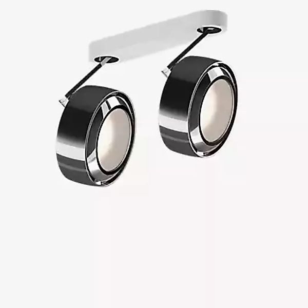 Occhio Più R Alto 3d Doppio Volt S80 Strahler LED 2-flammig, Kopf chrom glä günstig online kaufen