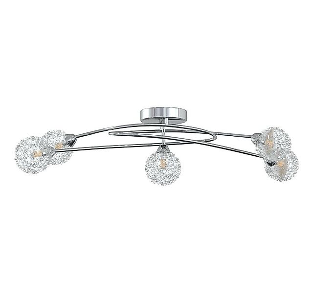 vidaXL Deckenleuchten Deckenleuchte mit Drahtgeflecht-Schirmen für 5 G9 LED günstig online kaufen