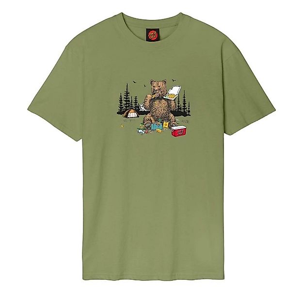 Santa Cruz T-Shirt T-Shirt Santa Cruz Braun Pizza Bear günstig online kaufen