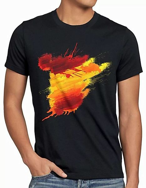 style3 T-Shirt Flagge Spanien Fußball Sport Spain WM EM Fahne günstig online kaufen