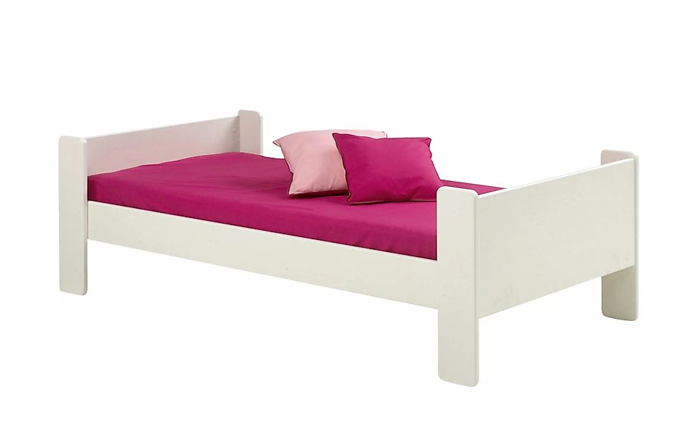 Einzelbett  For Kids - weiß - 206 cm - 63 cm - 102 cm - Sconto günstig online kaufen