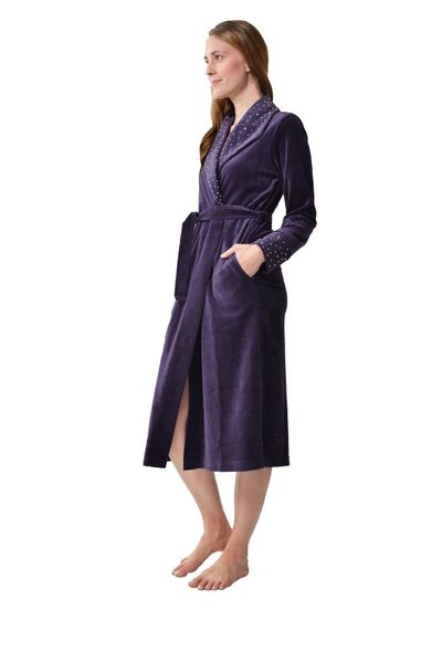 RAIKOU Damenbademantel Morgenmantel, Saunamantel, Loungemantel 80% günstig online kaufen