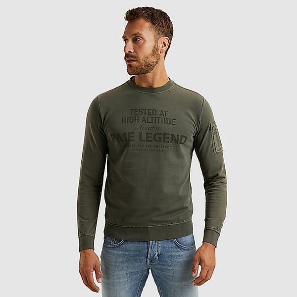 PME LEGEND Sweatshirt mit Logo Schriftzug günstig online kaufen