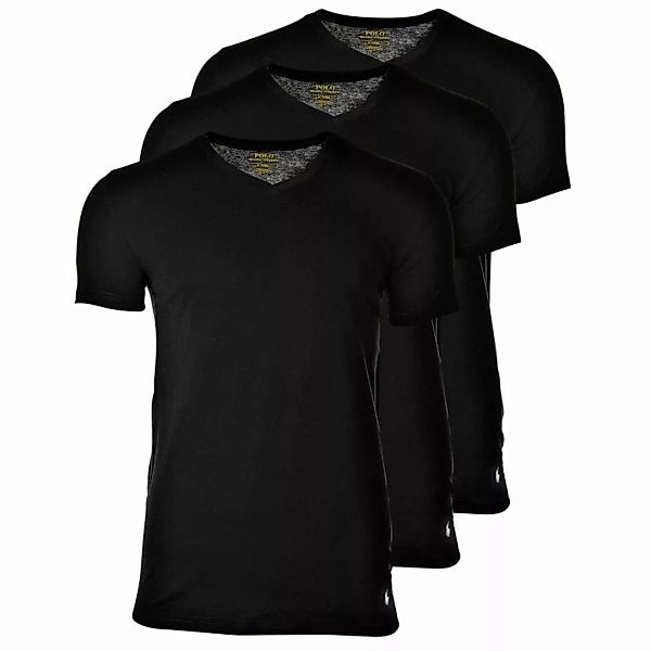POLO RALPH LAUREN 3er Pack Herren T-Shirts, V-Neck, Halbarm, Baumwolle - Sc günstig online kaufen
