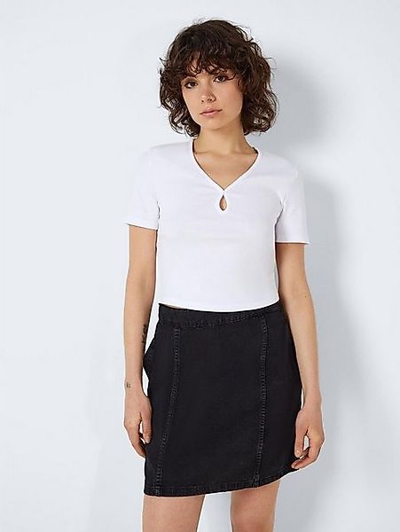 Noisy may T-Shirt NMMAYA S/S O-NECK CUTOUT TOP NOOS günstig online kaufen