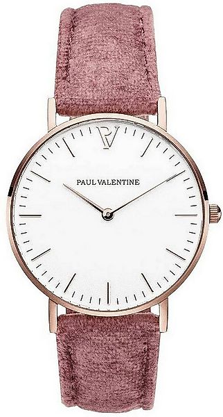 Paul Valentine Quarzuhr MARINA ROSE GOLD PINK VELVET günstig online kaufen