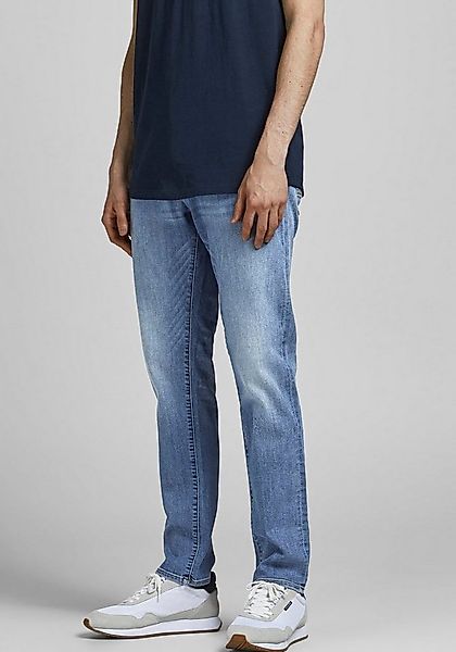 Jack & Jones Slim-fit-Jeans JJIGLENN – Jeans mit Gürtelschlaufen und Used-W günstig online kaufen