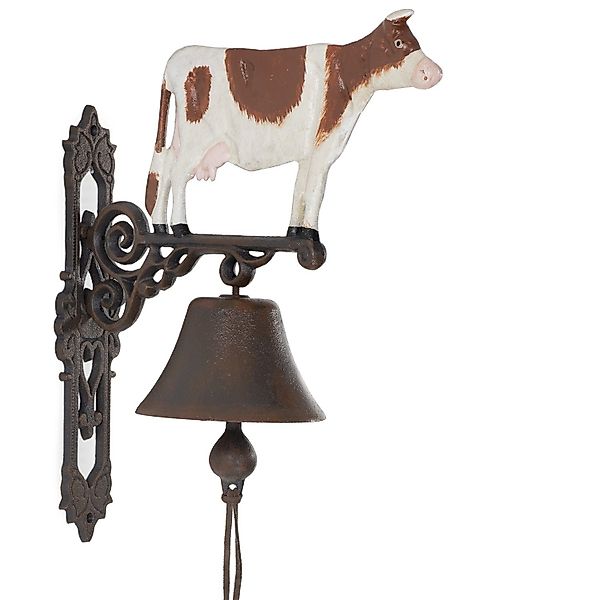 Moritz Gartenfigur Glocke Kuh, (Wandglocke), Gusseisen günstig online kaufen