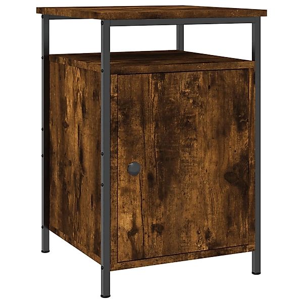 vidaXL Nachttisch Nachttisch Räuchereiche 40x42x60 cm günstig online kaufen