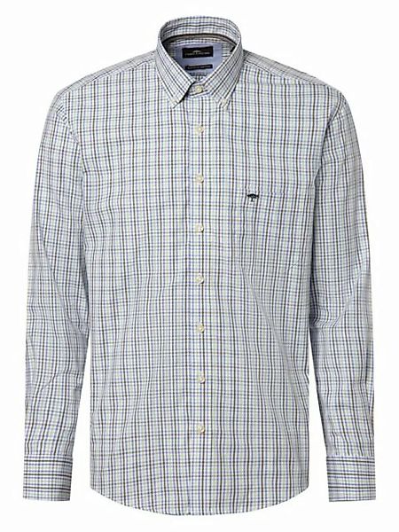 FYNCH-HATTON Langarmhemd Button-Down-Hemd mit Karomuster günstig online kaufen