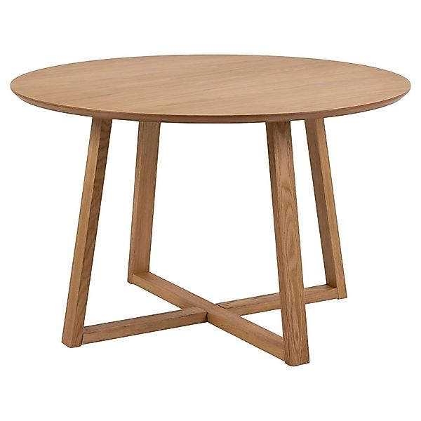 ebuy24 Malika Esstisch Ø120 cm Dekor Eiche günstig online kaufen