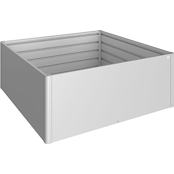 Biohort Hochbeet "2x2 silber-metallic", 201x201x77 cm, extrem langlebig, au günstig online kaufen
