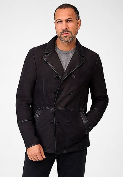 RICANO Lederjacke Victor Vegetarisch gegerbtes Büffel-Nappa-Leder günstig online kaufen