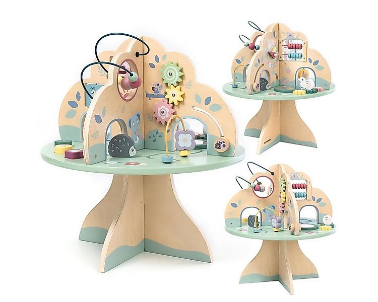 Mamabrum Lernspielzeug Lerntisch für Kinder – Multifunktionaler Motorikbaum günstig online kaufen