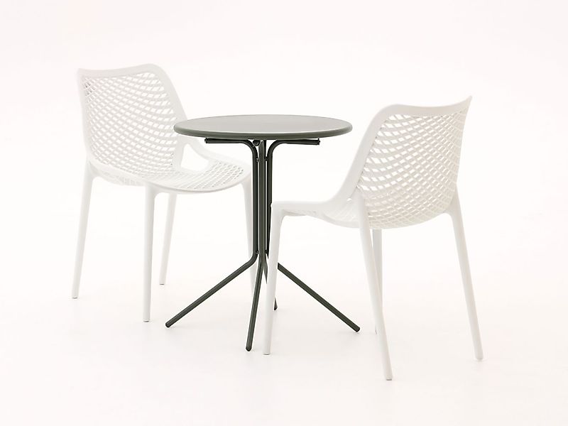 Forza Ripi/Aziano ø 60 cm Balkon-Set 3-teilig stapelbar günstig online kaufen