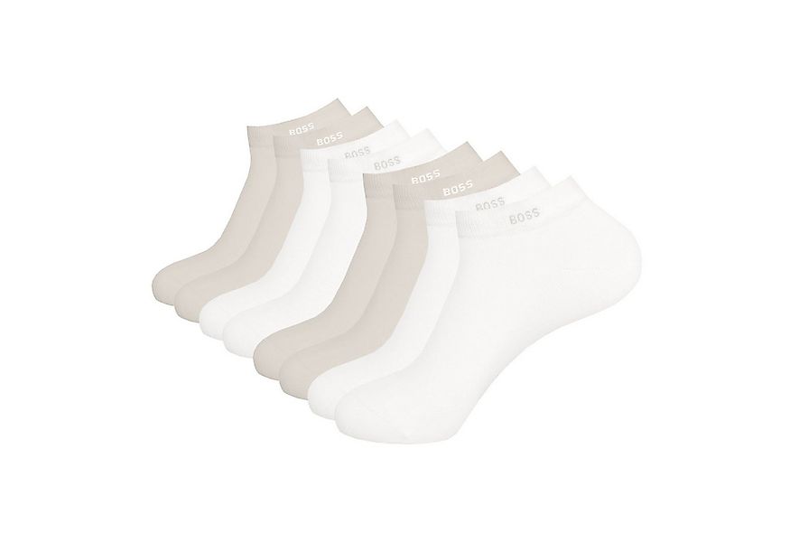 BOSS Sneakersocken AS Uni Colors CC (4-Paar) mit BOSS Logo am Bündchen günstig online kaufen