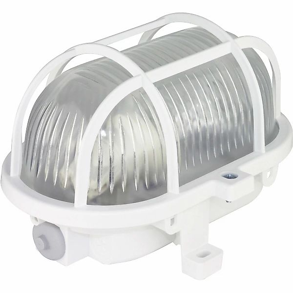 LED-Kellerlampe 5 W Strukurglas 400 lm Weiß günstig online kaufen