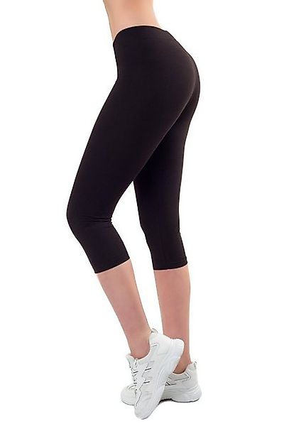 Bongual Caprileggings Basics mit Komfortbund günstig online kaufen