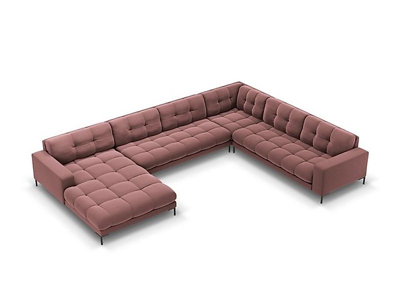 Micadoni Ecksofa Mamaia, Wohnlandschaft 7-Sitzer günstig online kaufen