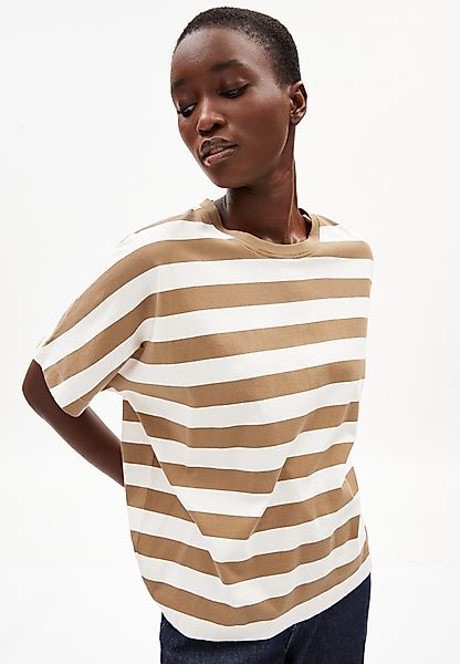 Kajaa Block Stripes - Damen T-shirt Aus Bio-baumwolle günstig online kaufen