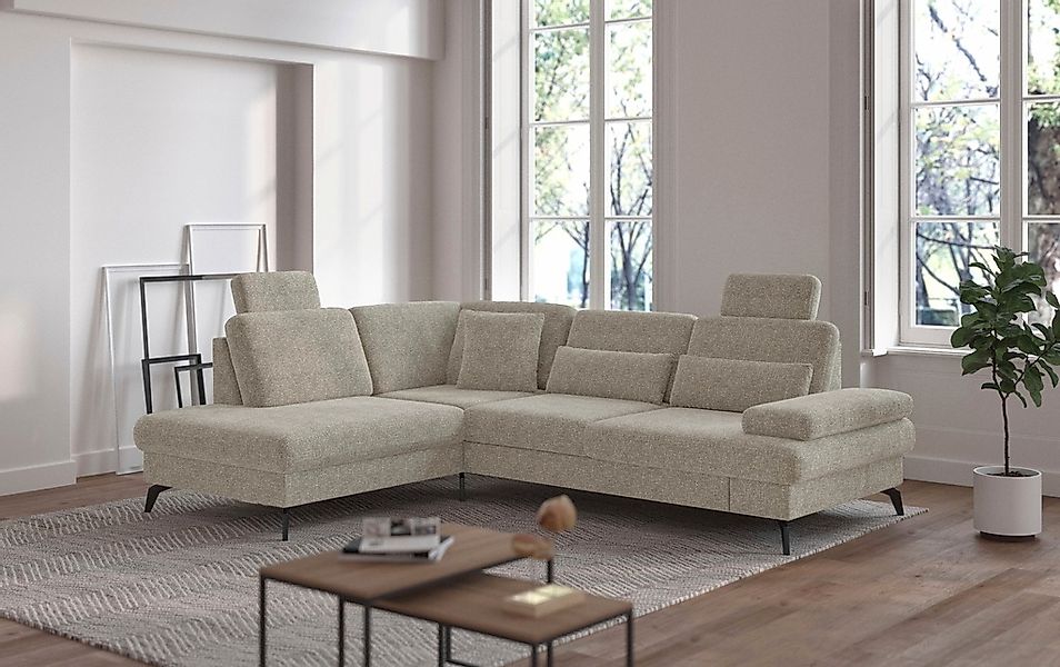 sit&more Ecksofa "Morris L-Form, inkl. Sitztiefenverstellung", wahlweise mi günstig online kaufen