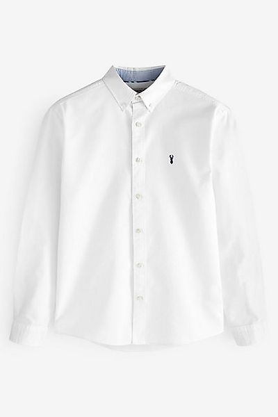 Next Langarmhemd Langärmeliges Oxfordhemd mit Hirsch günstig online kaufen
