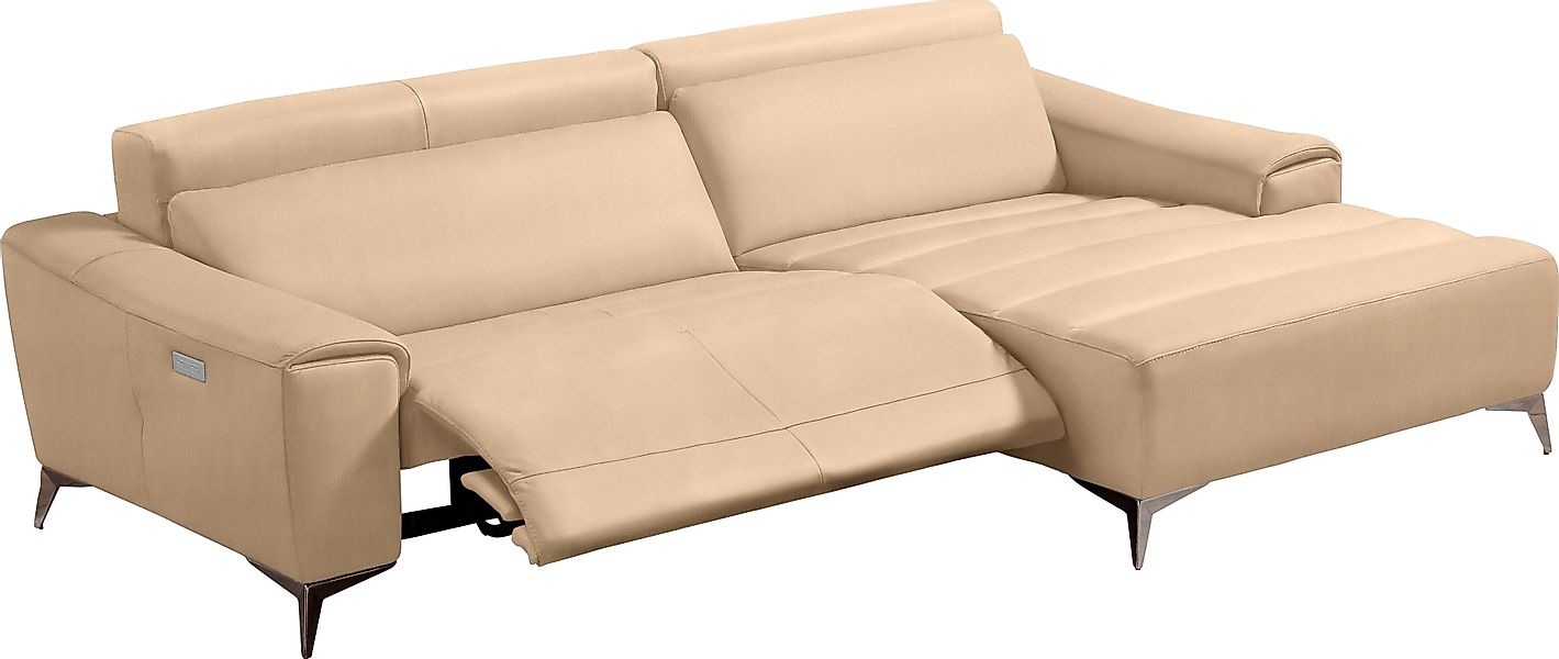 Egoitaliano Ecksofa »Suzette, Designsofa mit hohem Sitzkomfort«, mit Recami günstig online kaufen