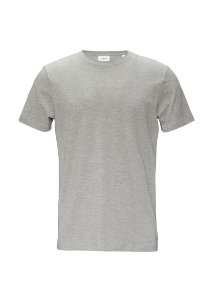 s.Oliver Kurzarmshirt T-Shirt T-Shirt aus Baumwollstretch günstig online kaufen