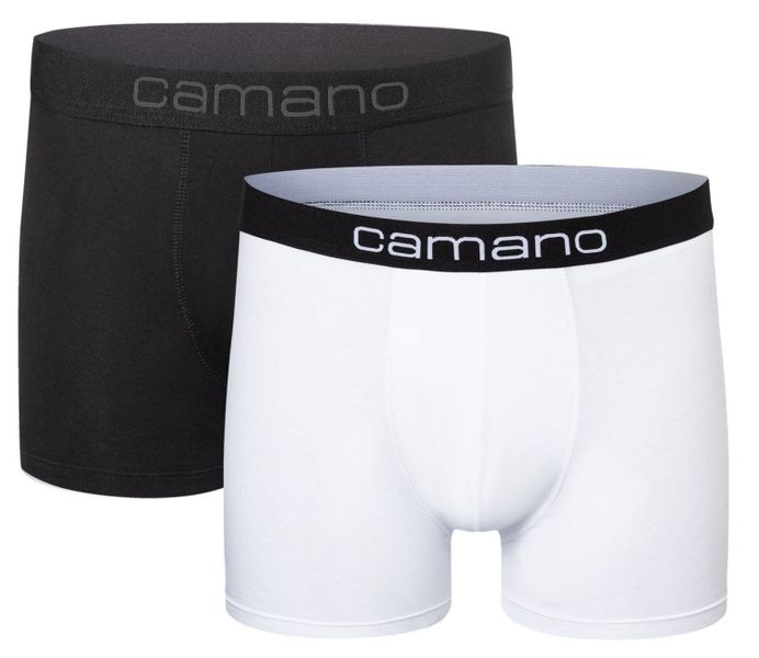 Camano Boxershorts "comfort" 2er Pack, mit elastischem Logobund günstig online kaufen