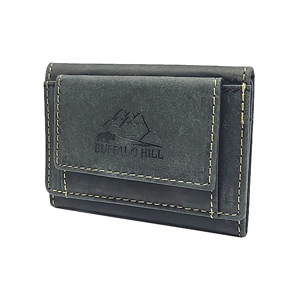 Buffalo Hill Mini Geldbörse,Büffelleder Portemonnaie >7 günstig online kaufen