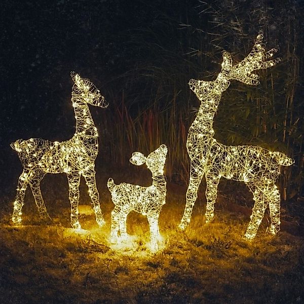Online-Fuchs LED-Dekofigur Hirsch, Reh & Rehkitz günstig online kaufen