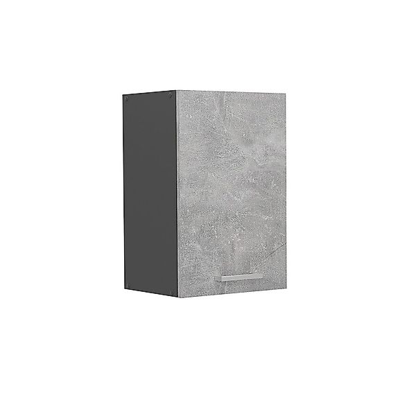 Vicco Hängeschrank R-Line, Beton/Anthrazit, 40 cm günstig online kaufen
