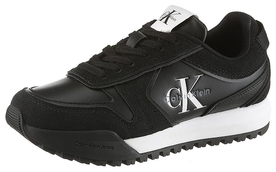 Calvin Klein Jeans TOOTHY RUNNER LACEUP MIX Keilsneaker Schnürschuh, Halbsc günstig online kaufen